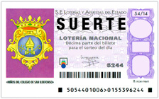 Décimo lotería de sábado